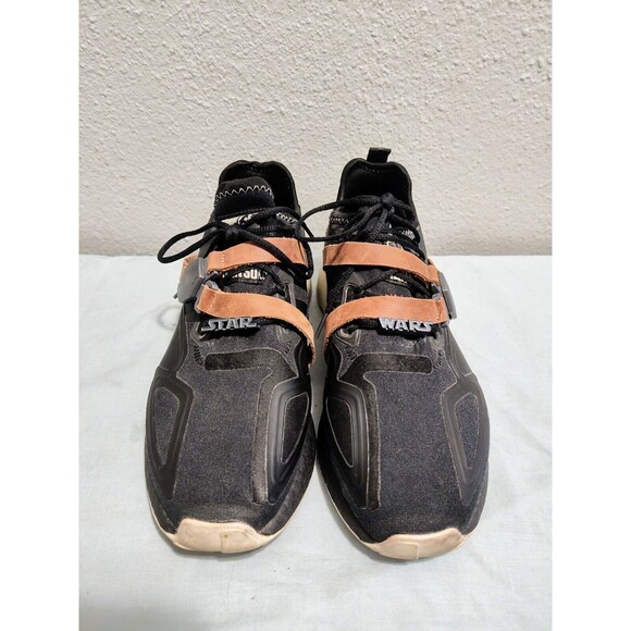 Size 9 - Adidas Star Wars x ZX 2K Boost Han Solo Fast Shipping Authentic Shoes - Picture 2 of 7